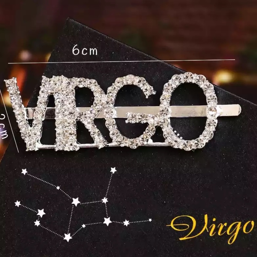 Astrology Bling Hair Clip